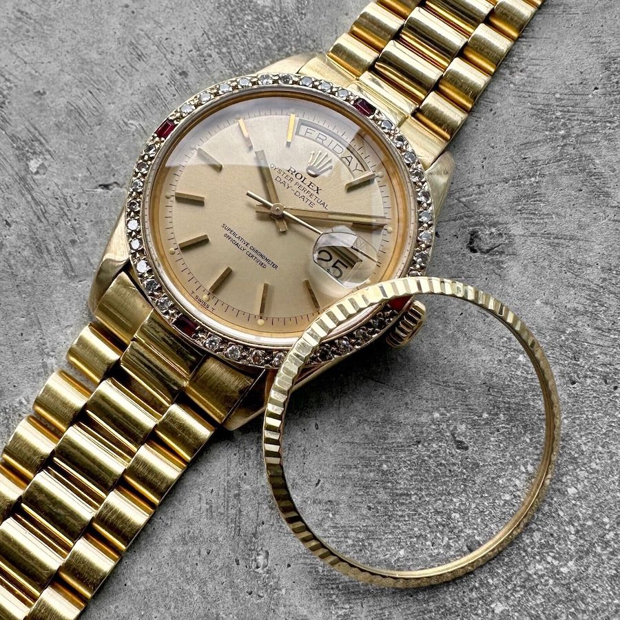 1970 Rolex 36mm President Dial 1803 - Serviced and attractive!