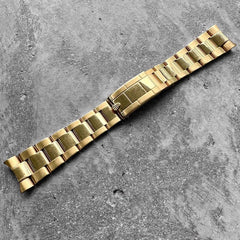 Vintage Rolex 18k Yellow Gold Bracelet 78668 Zenith Daytona 16528 - No Fliplock