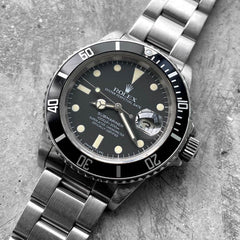 1982 Rolex 16800 Stainless Steel Submariner - Matte dial with Nice Patina