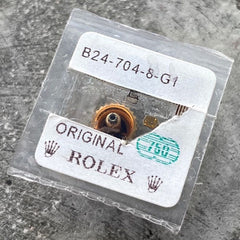 Genuine Factory Rolex Yellow Gold Triplock Crown B24 704 8 G1 - 116528 - Sealed