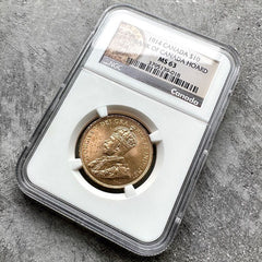 1914 Canada 10 Dollar Gold Coin Bank of Canada Gold Reserve - NGC MS 63