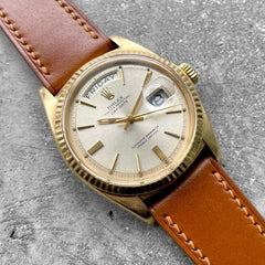 1971 Rolex 36mm President 1803 - Attractive vintage Pie Pan Dial