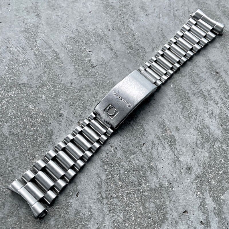 1980s Original Omega 1450 Bracelet Band 808 Endlink Speedmaster Holy Grail