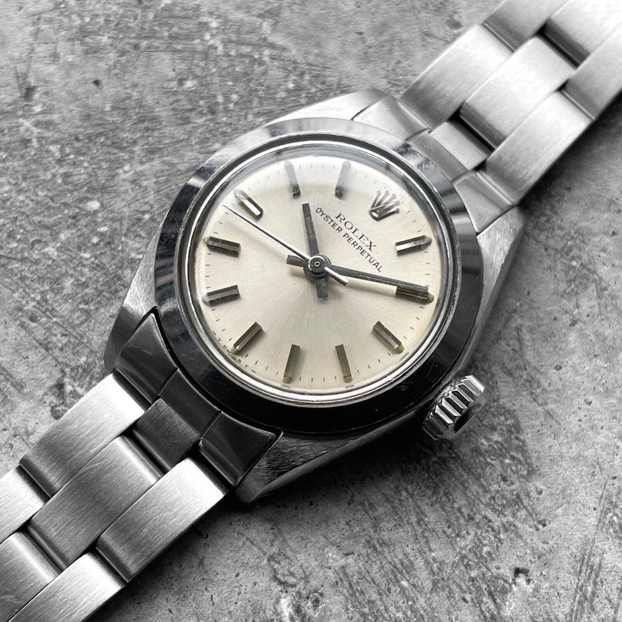 25mm Rolex 7618 Ladies Oyster Perpetual Stainless Steel - Attractive Condition