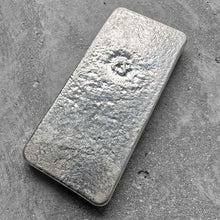 Load image into Gallery viewer, Vintage 20 oz .999 Silver Johnson Matthey Poured bar
