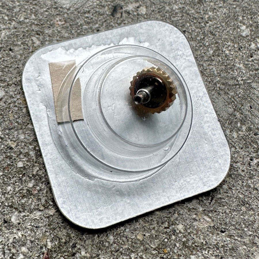 Genuine Factory Rolex Yellow Gold Twinlock Crown 24 604 3 - Sealed