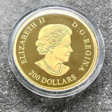 Load image into Gallery viewer, 2019 Canadian Moose $200 Canada 1oz Gold Coin Queen Elizabeth II - 400 minted
