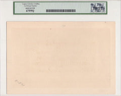1937 $20 Bank of Canada Face + Back Proof BC-25FP Legacy Gem 67PPQ / 68PPQ