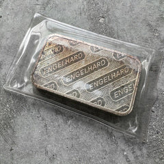 Vintage Engelhard 5 oz .999 Silver - Nice Toning