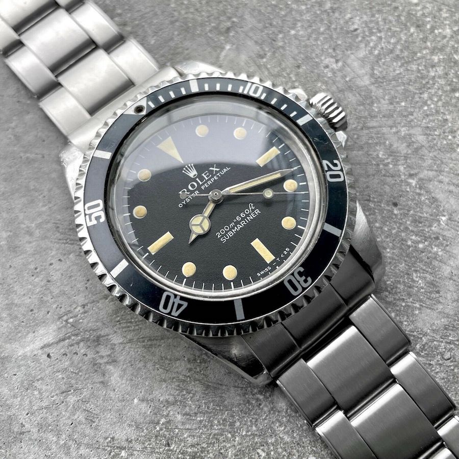 1967 Rolex 5513 Stainless Steel Submariner 7206 - Attractive Meters First
