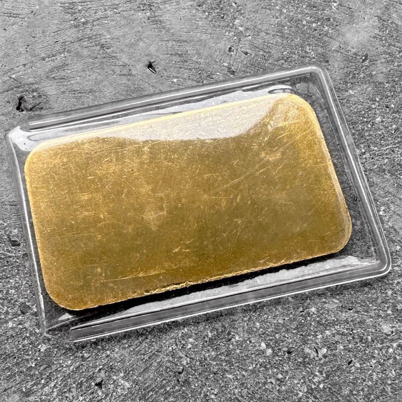 1oz Vintage Johnson Matthey Mallory Limited Gold Bar .9999 - Dated 1974