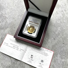 2012 Queen Elizabeth Diamond Jubilee 1 oz Gold .9999+ NGC 70 Ultra High Relief