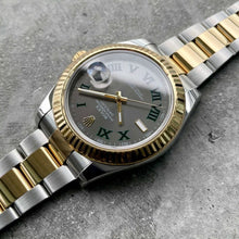 Load image into Gallery viewer, 2016 Rolex 41 mm Datejust 116333 Two Tone Gold Box + Paper Warranty - Wimbledon
