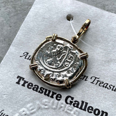 1622 Atocha Sunken Treasure coin in bezel with Certificate