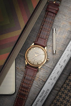 Load image into Gallery viewer, 1957 Omega Constellation 14k Gold Bumper 2799 - Cross Hair Pie Pan Dial

