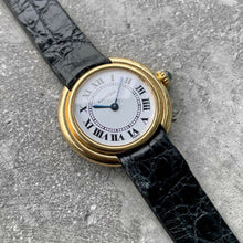 Load image into Gallery viewer, Vintage Ladies Cartier Ellipse Gold Manual Wind Serviced, Unpolished
