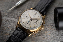 Load image into Gallery viewer, Jaeger 18K Gold Chronograph Watch Reference 2634

