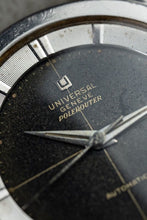 Load image into Gallery viewer, Vintage Universal Genève Polerouter 20217 / 04 - Bumper Movement - Black Dial
