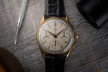 Load image into Gallery viewer, Jaeger 18K Gold Chronograph Watch Reference 2634
