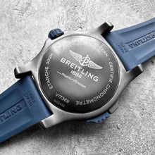 Load image into Gallery viewer, Breitling Super Ocean 48 Blue V17369 Titanium - Box and Papers
