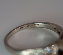 Load image into Gallery viewer, Antique platinum 1.22 CT natural transitional cut Birks - Ryrie Diamond ring
