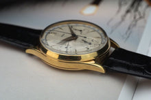 Load image into Gallery viewer, Jaeger 18K Gold Chronograph Watch Reference 2634
