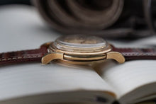 Load image into Gallery viewer, 1957 Omega Constellation 14k Gold Bumper 2799 - Cross Hair Pie Pan Dial
