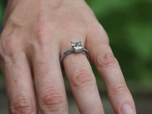 Load image into Gallery viewer, 1.71 ct Natural Emerald Cut Diamond Solitaire Engagement Ring Platinum VS2 H
