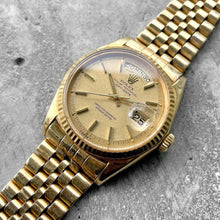Load image into Gallery viewer, 1969 Rolex 36mm President 1803 Yellow Gold - Spanish Date Wheel

