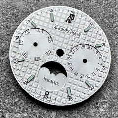 Factory Original Audemars Piguet 25594ST Moon Phase MK3 white dial