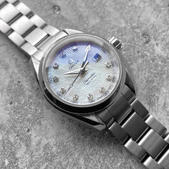 Ladies Omega Aqua Terra 231.10.30.60.55.001 Mother of Pearl Diamond Dial