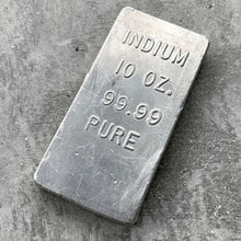Load image into Gallery viewer, Vintage 10oz Indium Bar .9999 Pure
