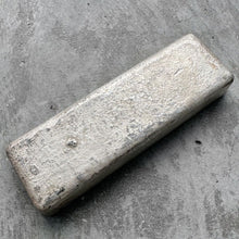 Load image into Gallery viewer, Vintage 50 oz .999 Silver Johnson Matthey Poured bar
