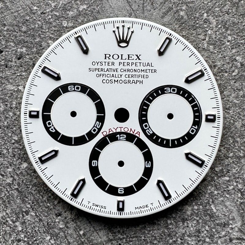 Authentic Rolex 16520 Dial - Factory original Untouched - Zenith Daytona