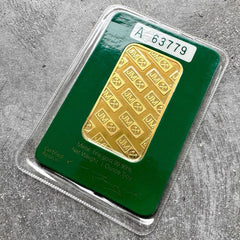 Vintage Johnson Matthey 1 oz Gold Bar .9999 1oz – Sealed