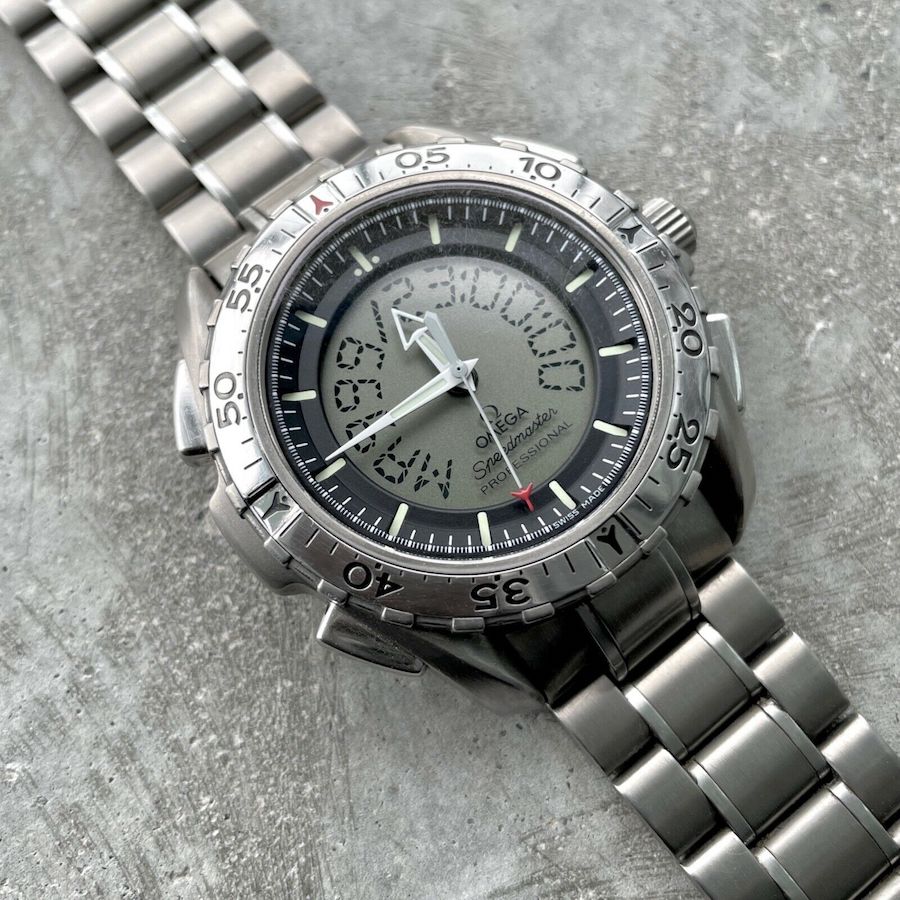 Omega Speedmaster X-33 Titanium 32905000 Digital Analog - With Papers
