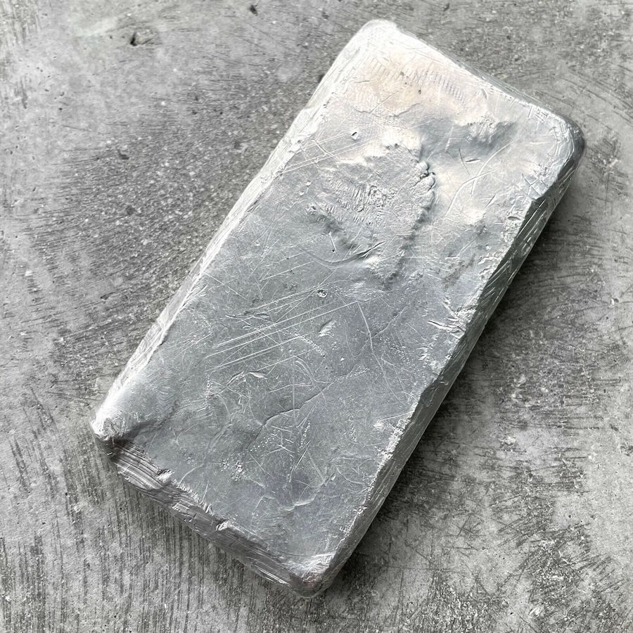 Vintage 10oz Indium Bar .9999 Pure