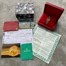 Load image into Gallery viewer, 1987 Rolex 69173 Two Tone Datejust Jubilee - Box Papers - Original Diamond Dial
