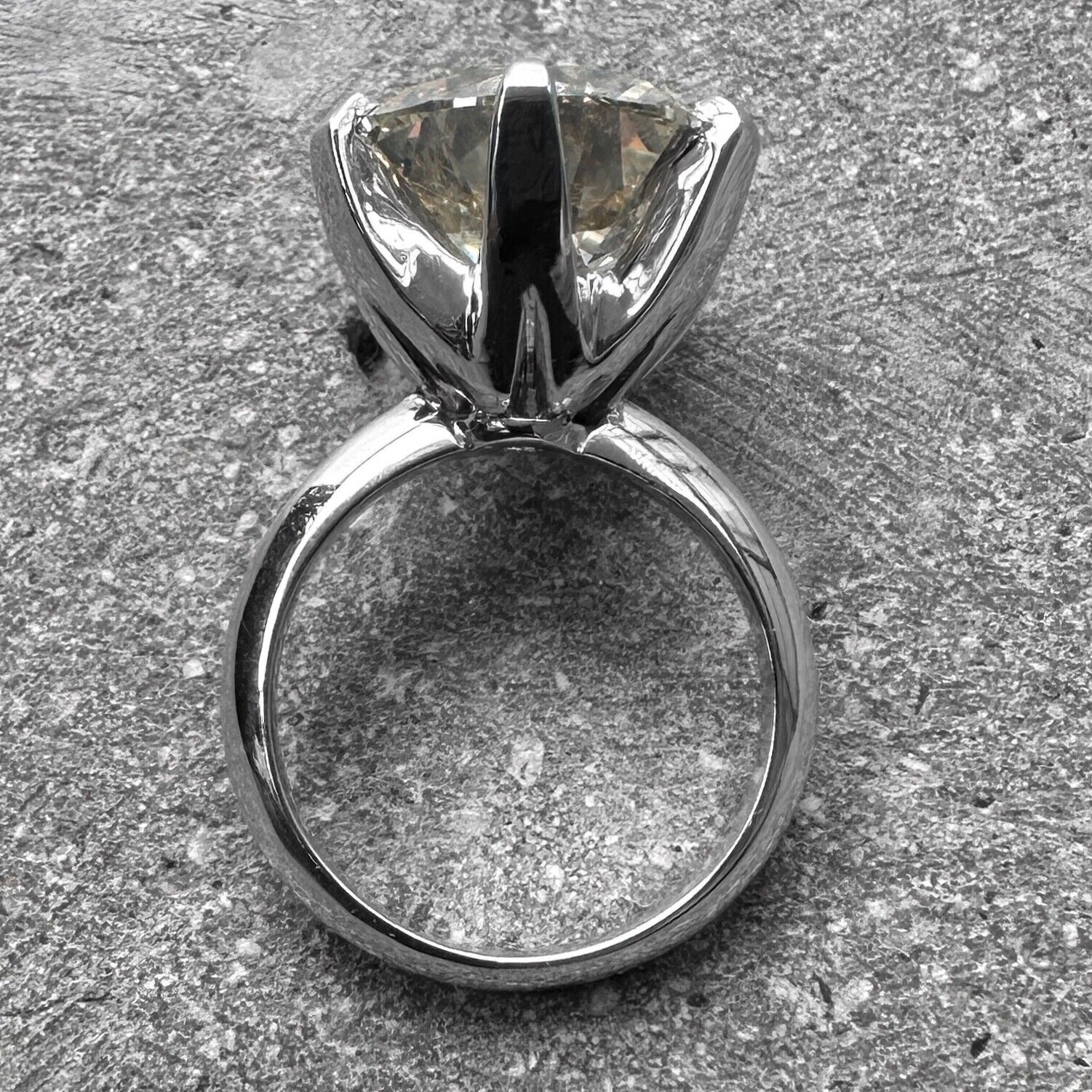 9 CT Natural Diamond Ring Si-1 M