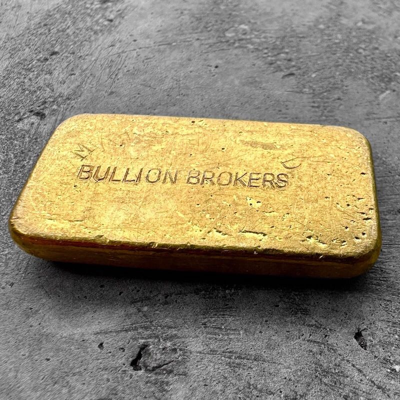 Rothschild & Sons 100 gram Gold Poured Bar .9999 – Bullion Merchants