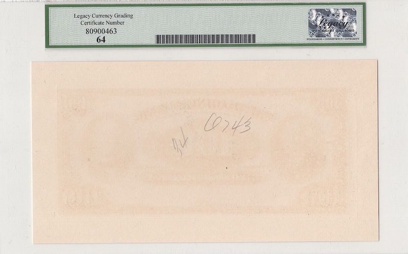 1931 The Dominion Bank $100 Canada 220-24-14P Legacy Very Choice New 64