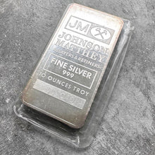 Load image into Gallery viewer, 1982 Johnson Matthey 10 oz .999 Silver Bar Ranchers Exploration Escalante Mine
