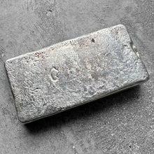 Load image into Gallery viewer, 10 oz .999 Silver Engelhard Poured 10oz bar - Pour Lines
