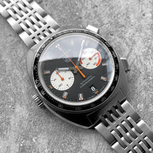 Load image into Gallery viewer, Tag Heuer Autavia Chronograph CY 2111 Stainless Steel - Black Dial - Box

