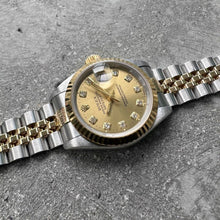 Load image into Gallery viewer, 1987 Rolex 69173 Two Tone Datejust Jubilee - Box Papers - Original Diamond Dial
