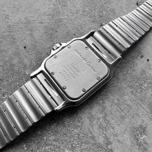 Load image into Gallery viewer, 29mm Cartier Santos Galbée Mens 187901 Stainless Steel + 18K Gold - Attractive

