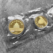 Load image into Gallery viewer, 1987 Gold Panda 5 Coin Set 1.90 oz - Sealed
