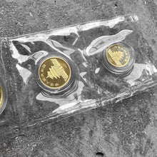 Load image into Gallery viewer, 1987 Gold Panda 5 Coin Set 1.90 oz - Sealed
