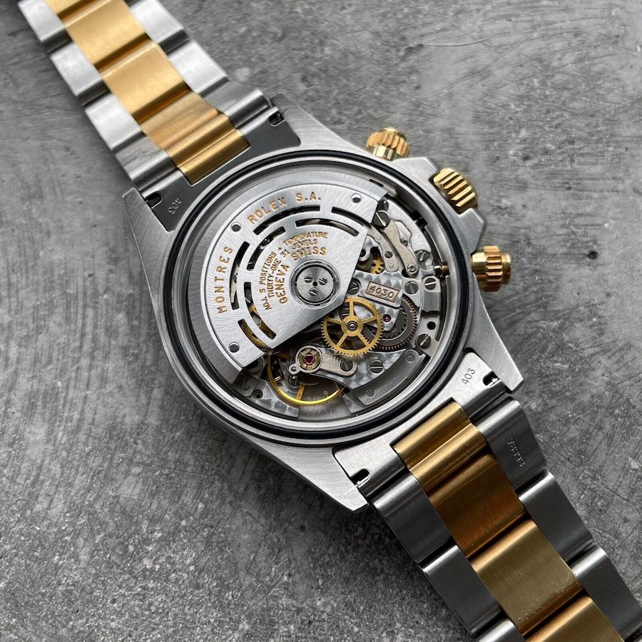 1996 Rolex Daytona Two Tone 16523 White Dial - Unpolished - Zenith