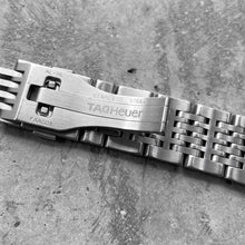 Load image into Gallery viewer, Tag Heuer Autavia Chronograph CY 2111 Stainless Steel - Black Dial - Box
